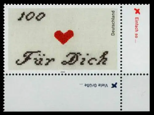 BRD 2000 Nr 2138 postfrisch ECKE-URE 8FBF36