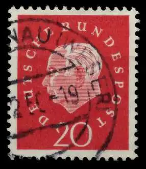 BRD DS HEUSS 3 Nr 304 gestempelt 900016