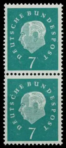 BRD DS HEUSS 3 Nr 302 postfrisch SENKR PAAR 90005E