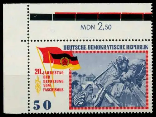 DDR 1965 Nr 1108 postfrisch ECKE-OLI 90012E