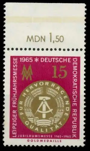 DDR 1965 Nr 1091 postfrisch ORA 90024A