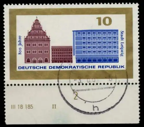 DDR 1965 Nr 1126 zentrisch gestempelt URA 900572