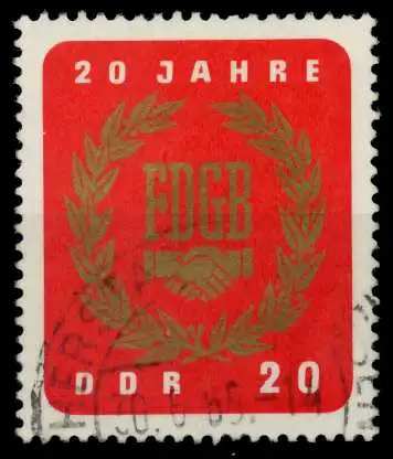 DDR 1965 Nr 1115 gestempelt 90490A