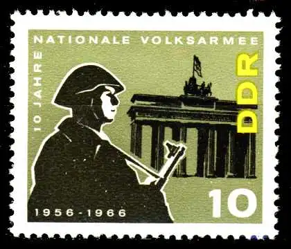 DDR 1966 Nr 1162 postfrisch SFE4996