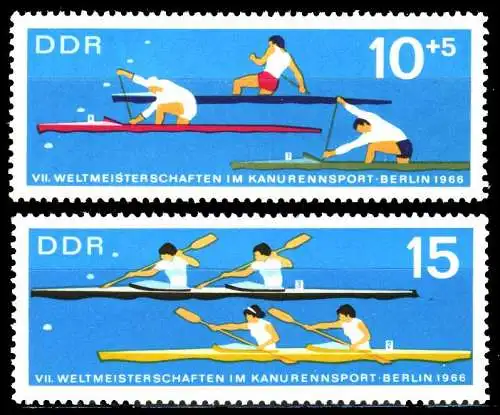 DDR 1966 Nr 1202-1203 postfrisch SFE4B3A