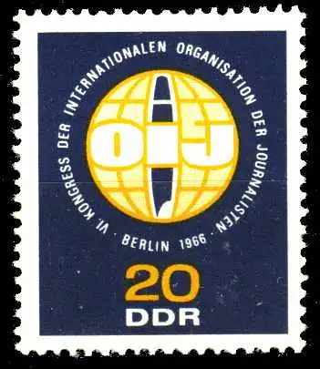 DDR 1966 Nr 1213 postfrisch SFE4BBE