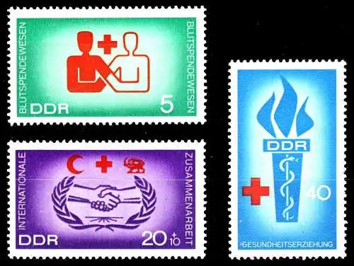 DDR 1966 Nr 1207-1209 postfrisch SFE4B72