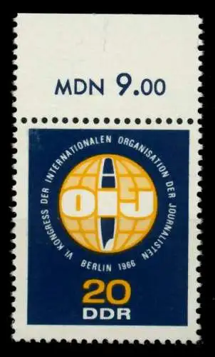 DDR 1966 Nr 1213 postfrisch ORA 904C82