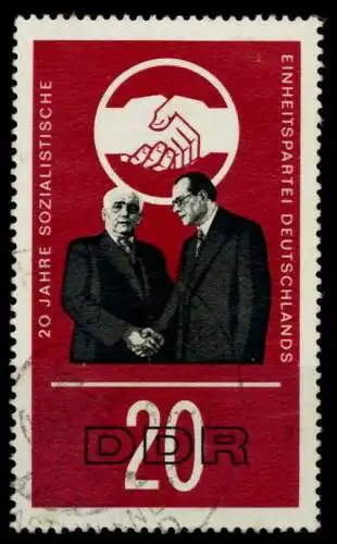 DDR 1966 Nr 1176 gestempelt 907662