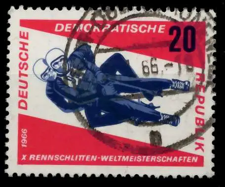 DDR 1966 Nr 1157 gestempelt 9076A2