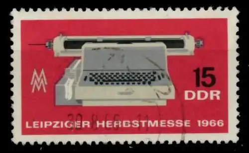 DDR 1966 Nr 1205 gestempelt 9076CE