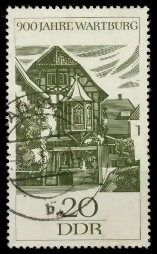 DDR 1966 Nr 1234 gestempelt 907732