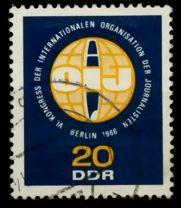 DDR 1966 Nr 1213 gestempelt 9077DA