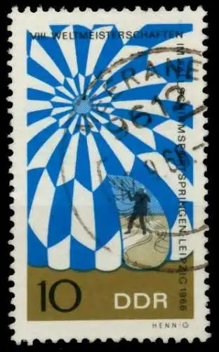 DDR 1966 Nr 1193 gestempelt 9077DE