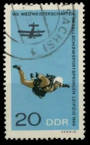 DDR 1966 Nr 1195 gestempelt 90791E