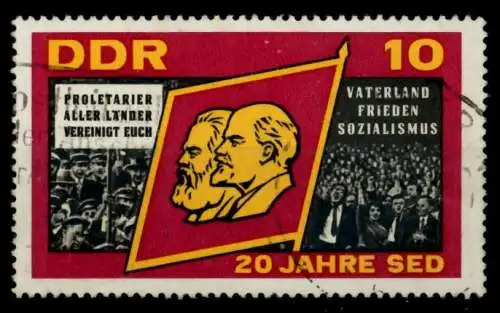 DDR 1966 Nr 1174 gestempelt 907922