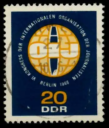 DDR 1966 Nr 1213 gestempelt 907926