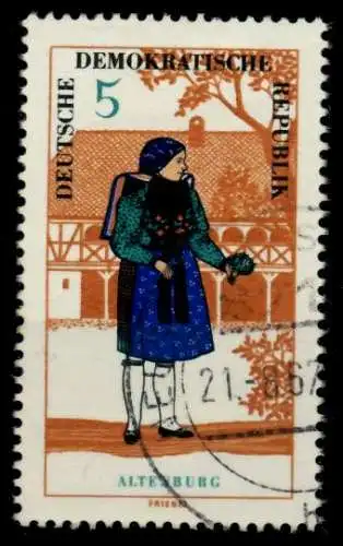 DDR 1966 Nr 1214 gestempelt 907942