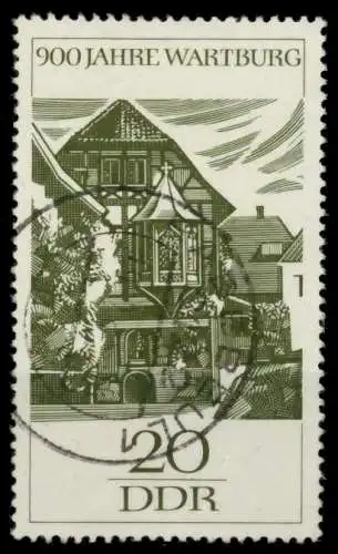 DDR 1966 Nr 1234 gestempelt 90798A