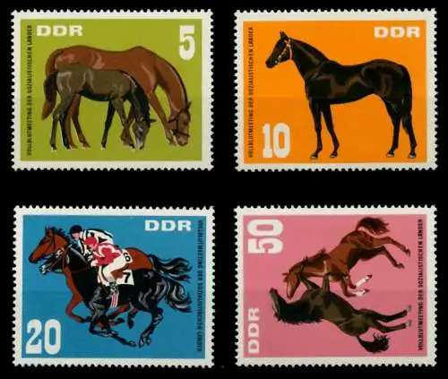 DDR 1967 Nr 1302-1305 postfrisch SFE737A