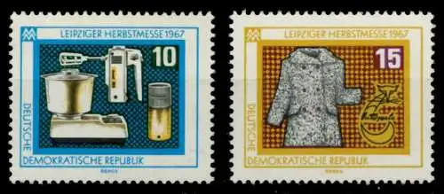 DDR 1967 Nr 1306-1307 postfrisch SFE7336