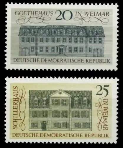DDR 1967 Nr 1329-1330 postfrisch SFE7402