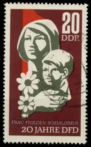 DDR 1967 Nr 1256 gestempelt 907CFA