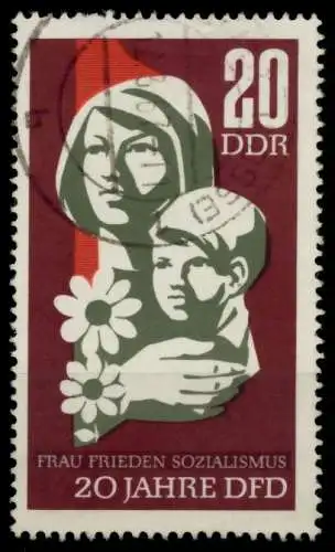 DDR 1967 Nr 1256 gestempelt 907D52