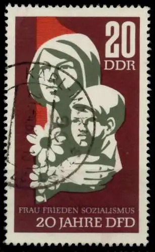 DDR 1967 Nr 1256 gestempelt 90AE9E