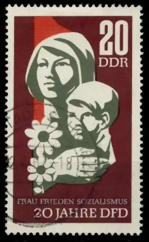 DDR 1967 Nr 1256 gestempelt 90AEEA