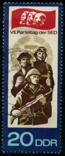 DDR 1967 Nr 1271 gestempelt 90B132