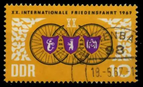 DDR 1967 Nr 1278 gestempelt 90B42E