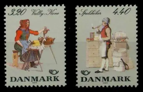 DÄNEMARK 1989 Nr 947-948 postfrisch S02D58A