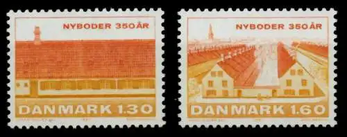 DÄNEMARK Nr 728-729 postfrisch S02D442