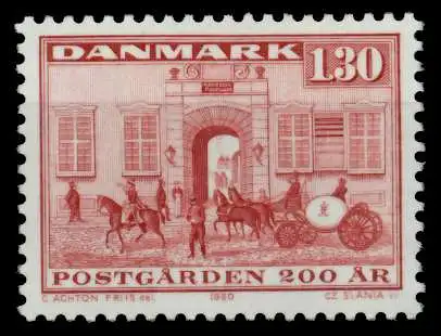 DÄNEMARK Nr 697 postfrisch S02D4FA