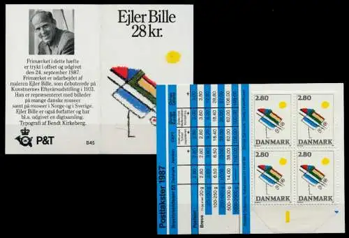 DÄNEMARK MARKENHEFT Nr MH 0-901 postfrisch S02D626