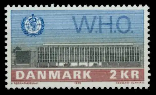 DÄNEMARK 1972 Nr 531 postfrisch 90E12E
