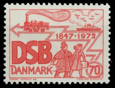 DÄNEMARK Nr 523 postfrisch 90E1BA