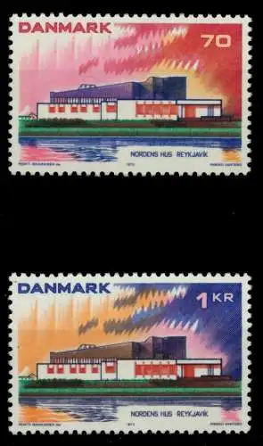 DÄNEMARK 1973 Nr 545-546 postfrisch 90E1BE