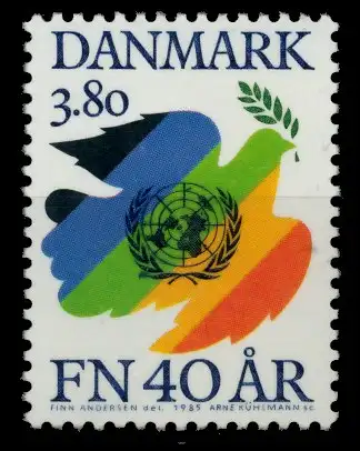 DÄNEMARK Nr 847 postfrisch 90E21E