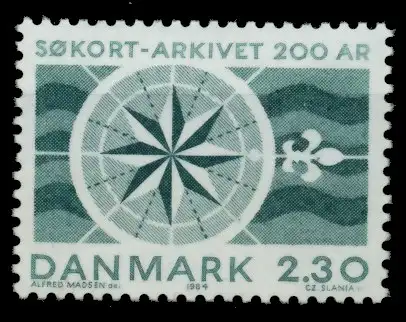 DÄNEMARK Nr 802 postfrisch 90E22A