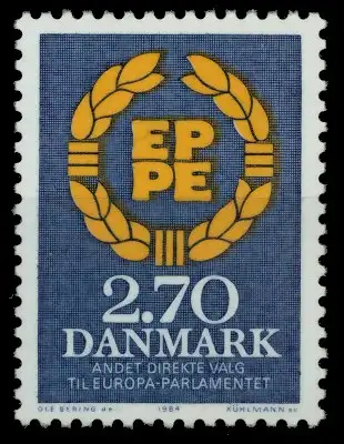 DÄNEMARK 1984 Nr 804 postfrisch 90E23E