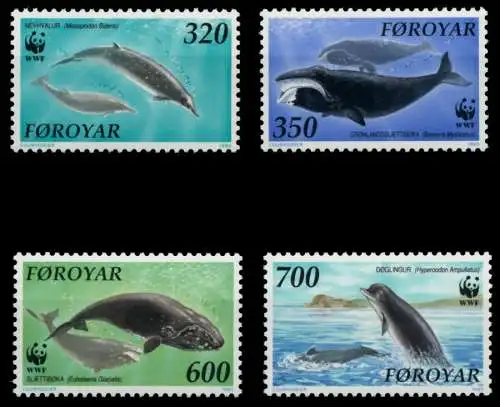 FÄRÖER Nr 203-206 postfrisch 90E302