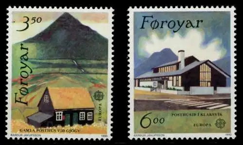 FÄRÖER Nr 198-199 postfrisch 90E37A