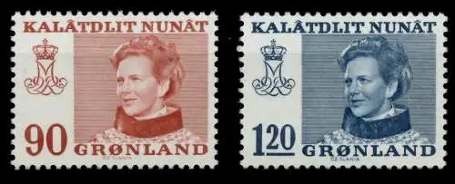 GRÖNLAND Nr 90-91 postfrisch 90E3FA