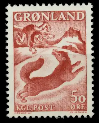 GRÖNLAND Nr 66 postfrisch 90E4CA