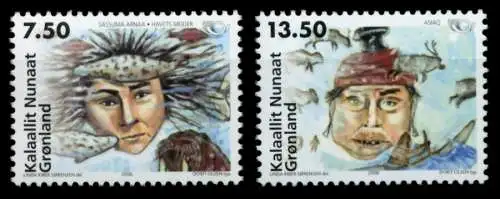 GRÖNLAND Nr 462-463 postfrisch S032296