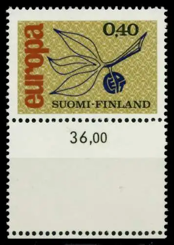 FINNLAND 1965 Nr 608L postfrisch 9118DE