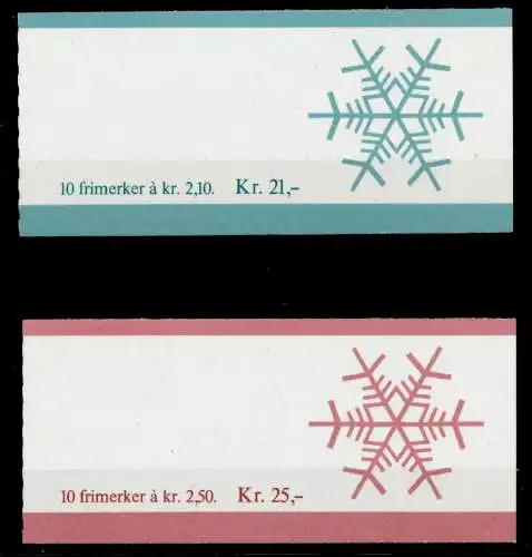 NORWEGEN MARKENHEFT Nr MH 0-958-959 postfrisch 911A36