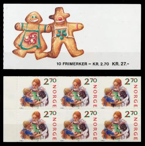 NORWEGEN MARKENHEFT Nr MH 0-985 postfrisch S033A06
